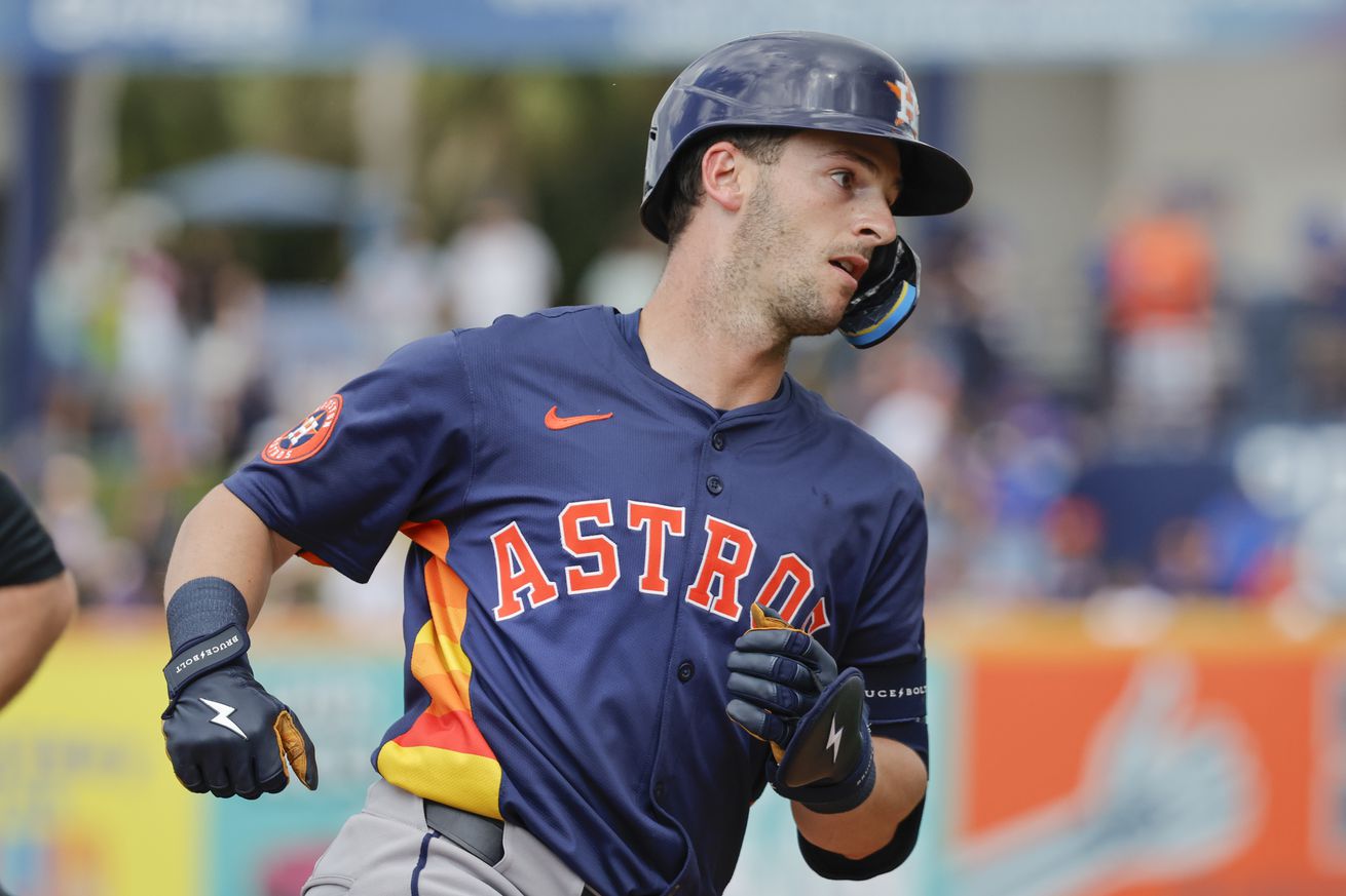 MLB: Spring Training-Houston Astros at New York Mets